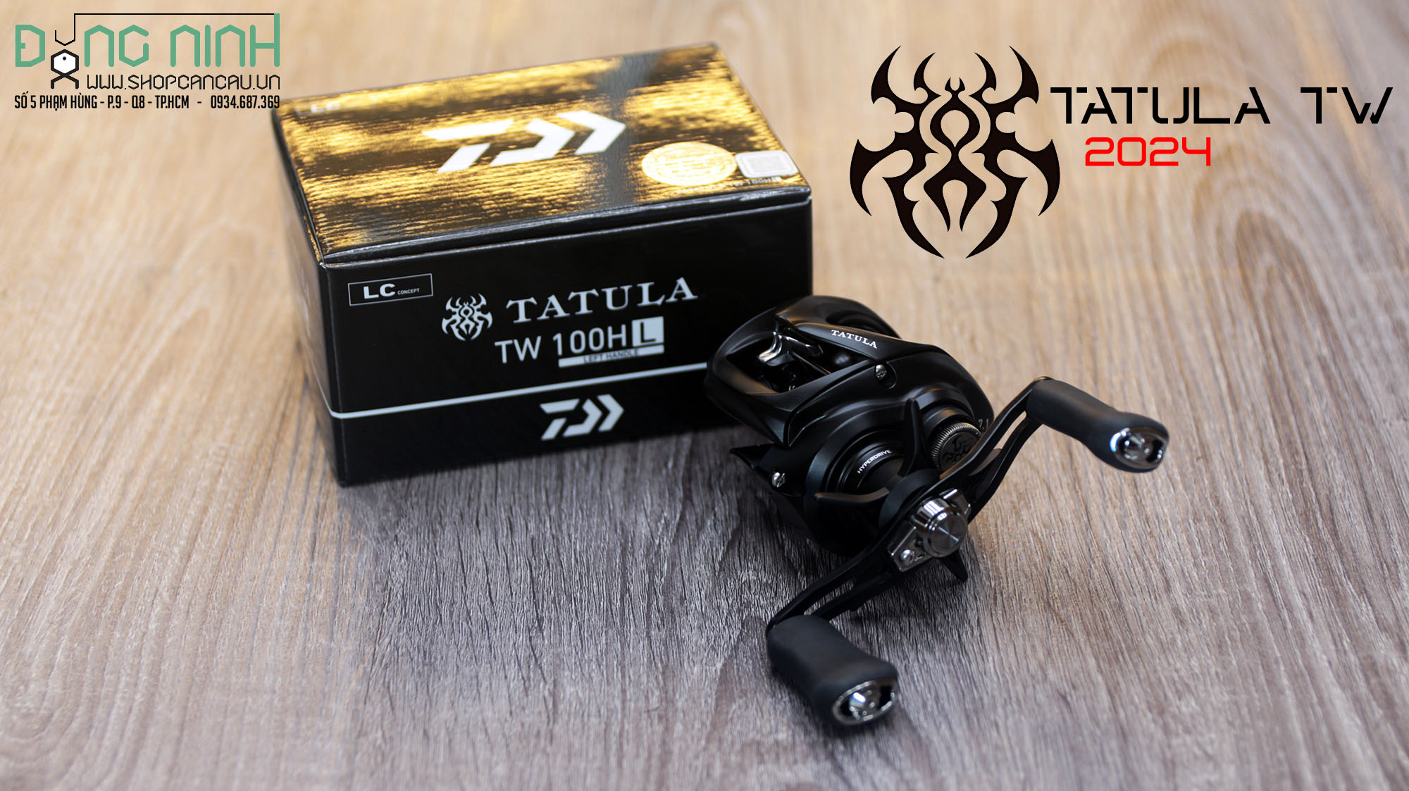 Máy ngang Daiwa Tatula TW - 2024