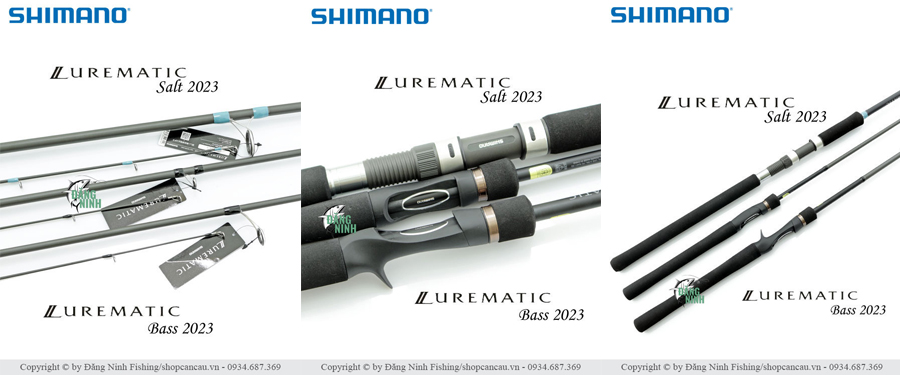 Cần lure Shimano LureMatic - 2023