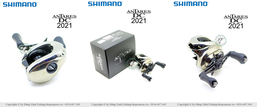 Máy câu ngang Shimano Antares DC - 2021