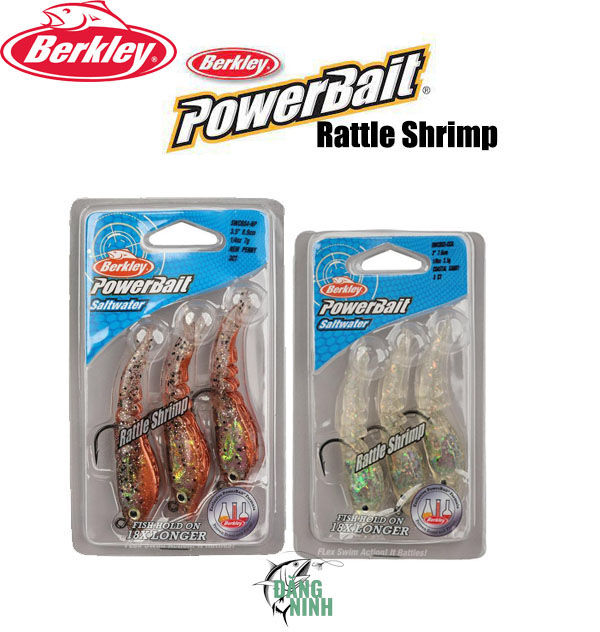 Tôm mềm Berkley Rattle Shrimp 