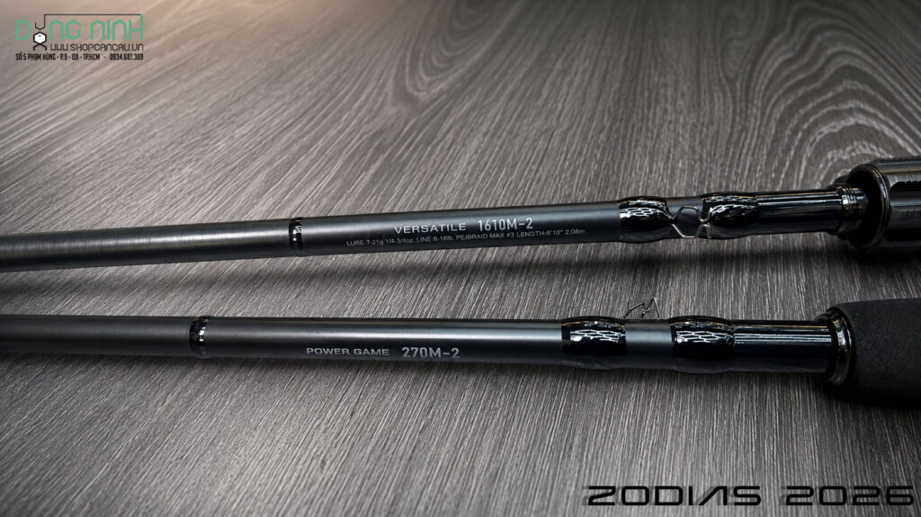 Cần lure Shimano Zodias 2026 chính hãng