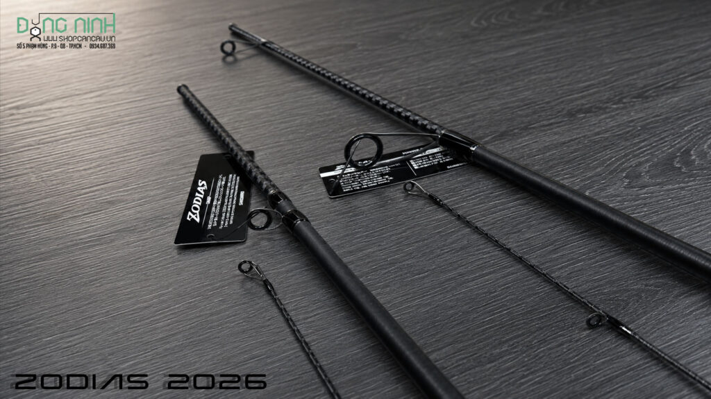 Cần lure Shimano Zodias 2026 lure cá lóc