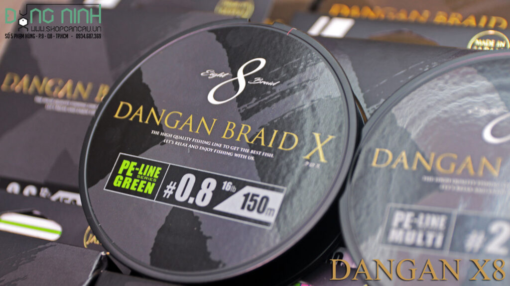 Công nghệ Dây PE Major Craft Dangan x8 made in japan