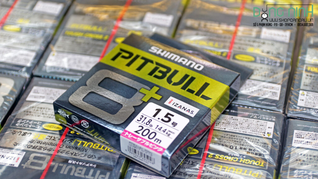 Dây PE Shimano Pitbull X8 màu Pink