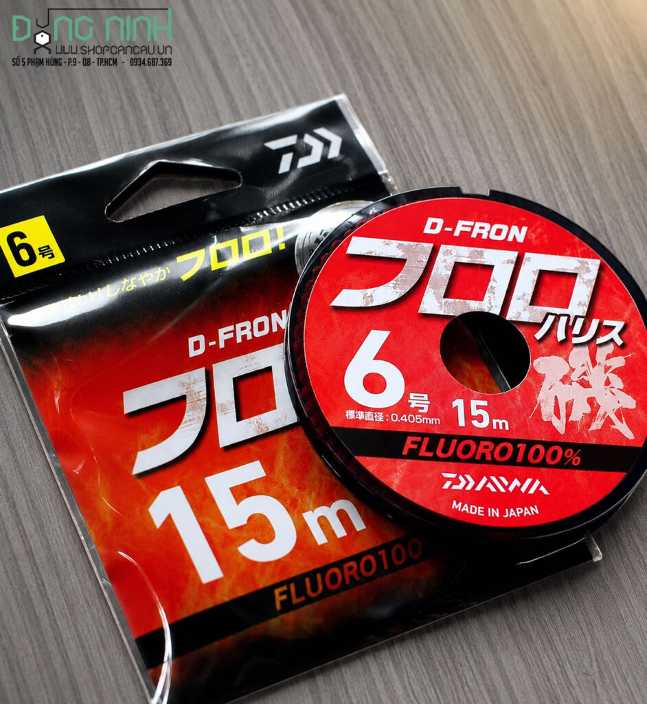 Dây Daiwa D-fron 15m câu chẽm cá lóc