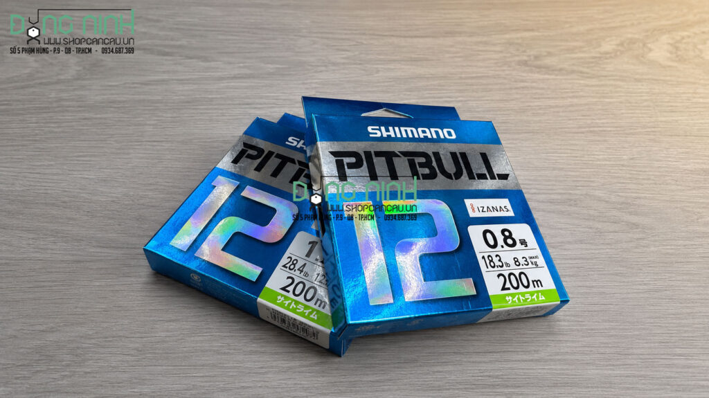Dây PE Shimano Pitbull X12 made in japan