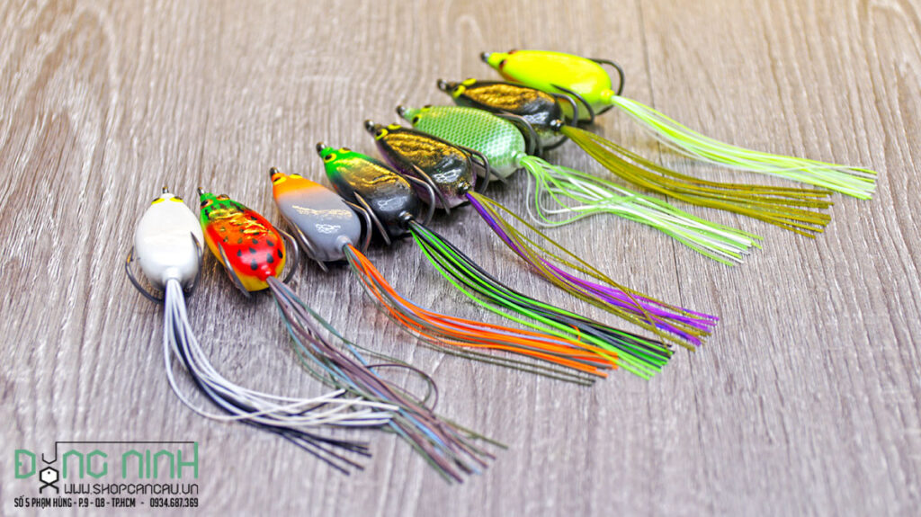 Mồi lure nhái hơi, mồi lure cá lóc
