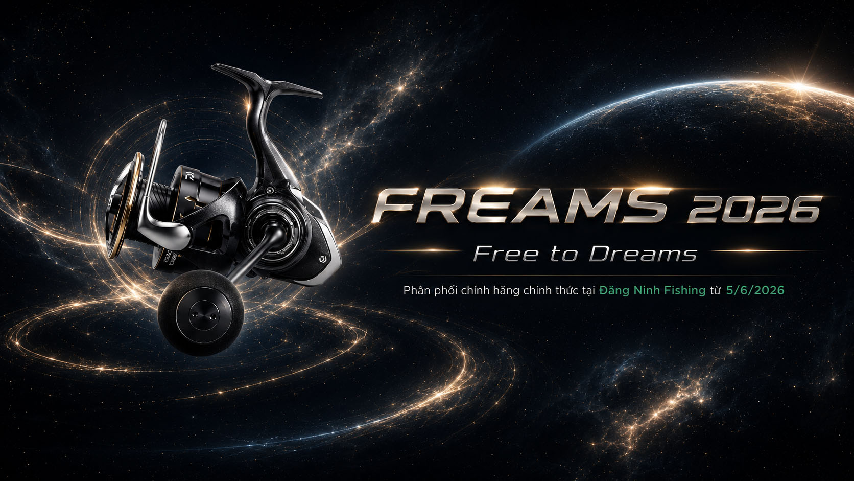 Máy câu Daiwa Freams LT 2026