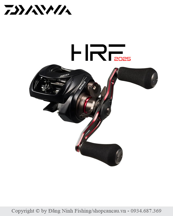 Máy câu ngang Daiwa HRF TW 2025