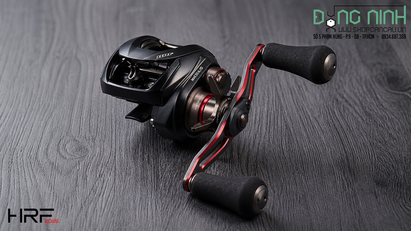 Máy câu ngang Daiwa HRF TW 2025