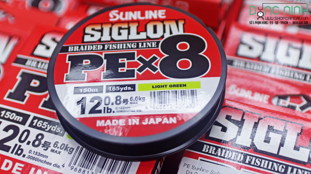 Sunline Siglon X8 dây PE bện 8 sợi