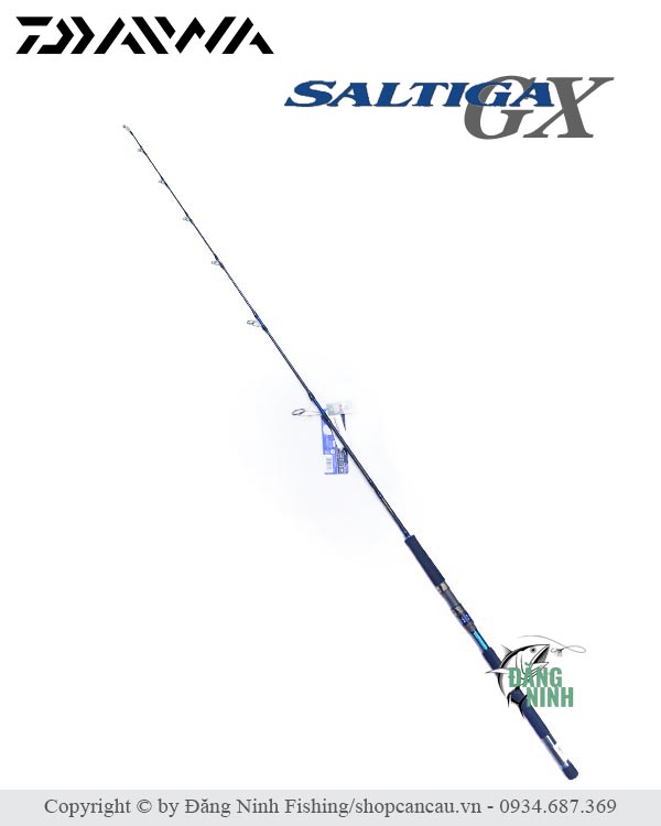 Cần jig Daiwa Saltiga GX chính hãng tại Đăng Ninh Fishing