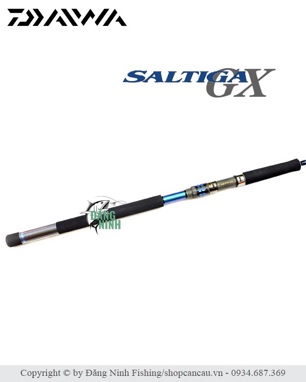 Cần jig Daiwa Saltiga GX chính hãng tại Đăng Ninh Fishing