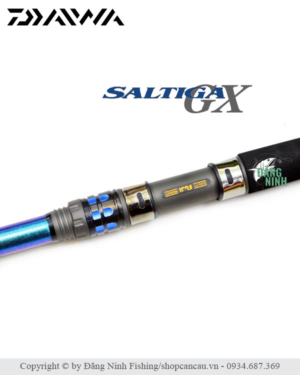 Cần jig Daiwa Saltiga GX chính hãng tại Đăng Ninh Fishing