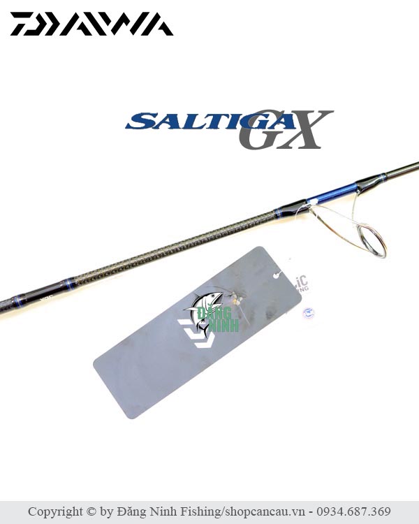 Cần jig Daiwa Saltiga GX chính hãng tại Đăng Ninh Fishing