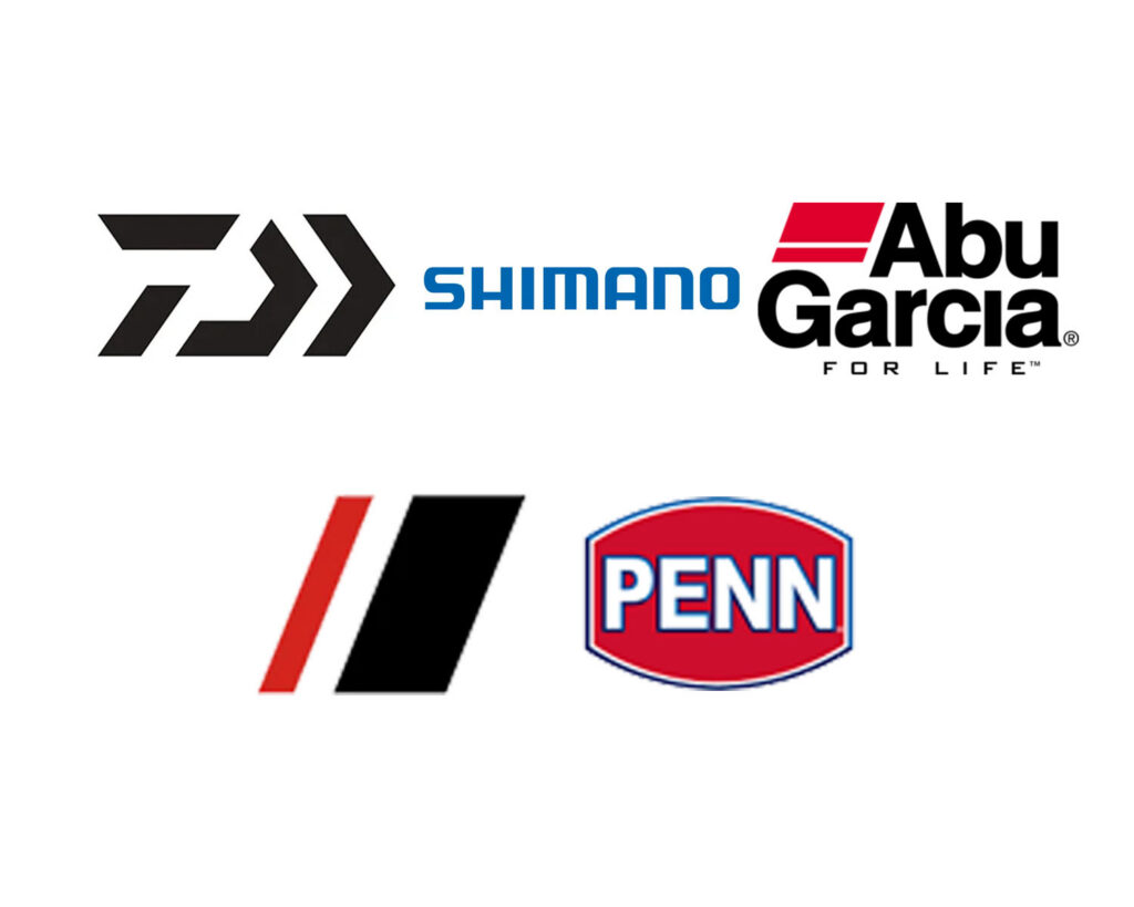 Top 5 thương hiệu cần câu cá tốt gồm Daiwa Shimano Major Craft Abu Garcia Penn