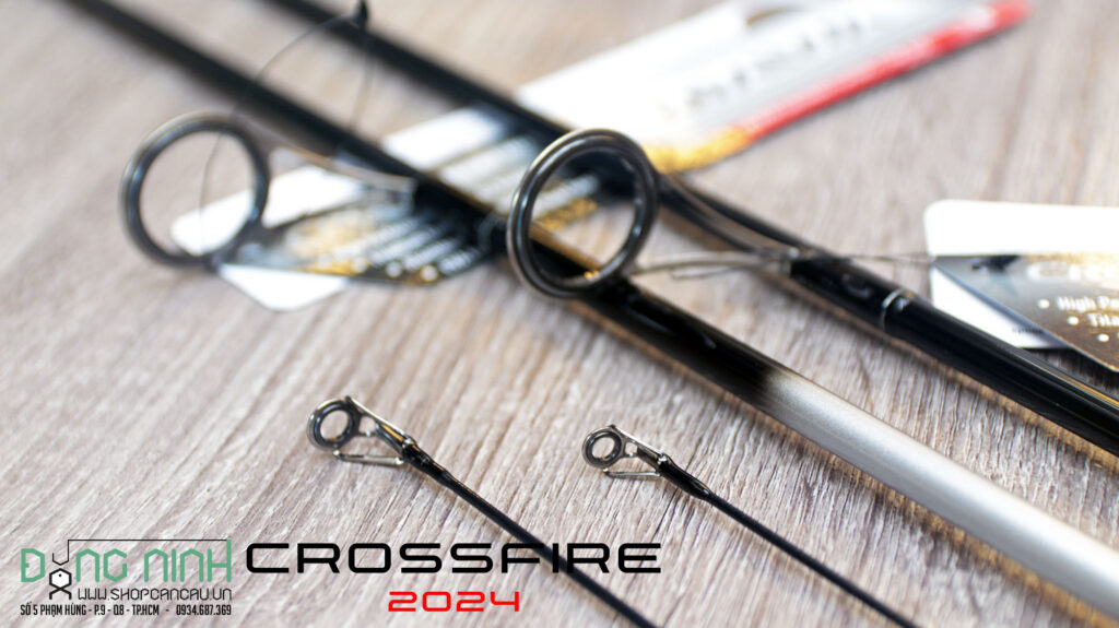 Cần câu lure Daiwa Crossfire 2024 chính hãng