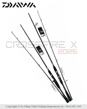 Cần câu Daiwa Crossfire X 2025 chính hãng tại Đăng Ninh Fishing