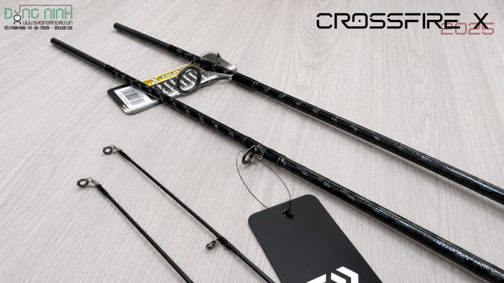 Cần lure Daiwa Crossfire X 2025