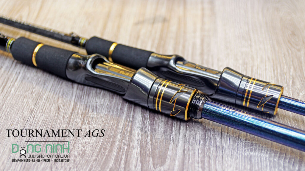 Cần câu Daiwa Tournament AGS máy đứng