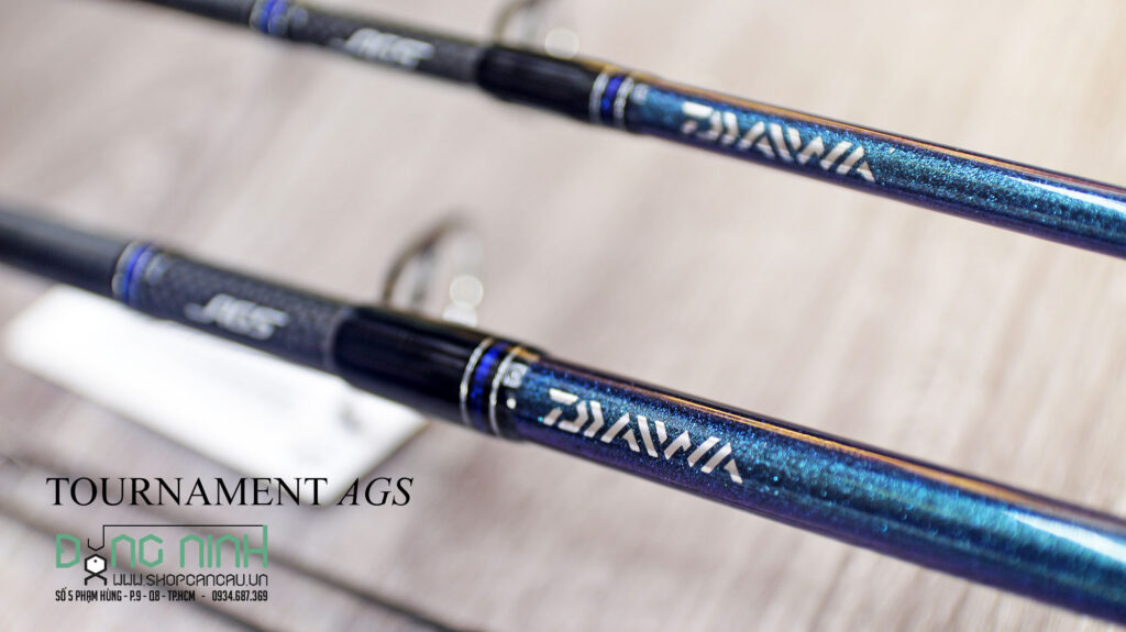 Cần câu Daiwa Tournament AGS khoen AGS