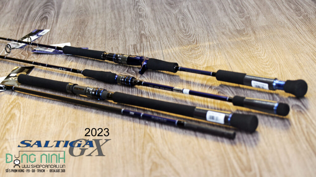 Cần jig Daiwa Saltiga GX 2023 chính hãng tại Đăng Ninh Fishing