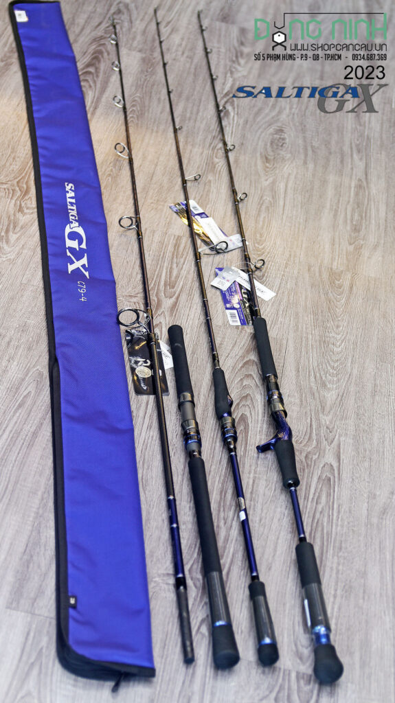 Cần jig Daiwa Saltiga GX 2023 chính hãng tại Đăng Ninh Fishing