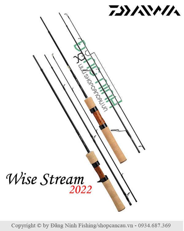 Cần lure Daiwa Wise Stream chính hãng tại Đăng Ninh Fishing