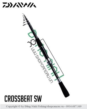 Cần lure rút Daiwa Crossbeat SW chính hãng tại Đăng Ninh Fishing