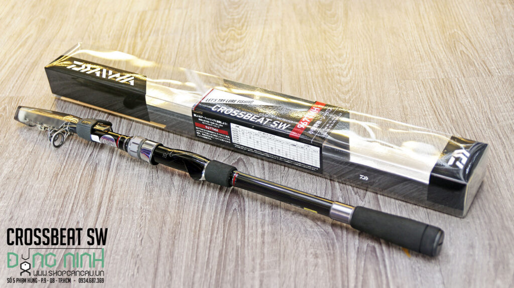 Cần lure rút Daiwa Crossbeat SW lure biển
