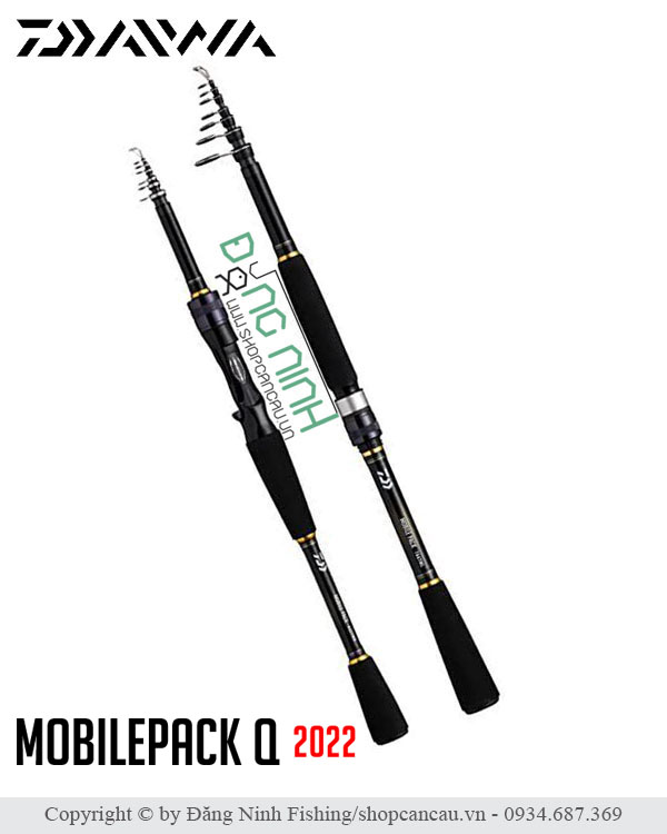 Cần lure rút Daiwa Mobile Pack Q