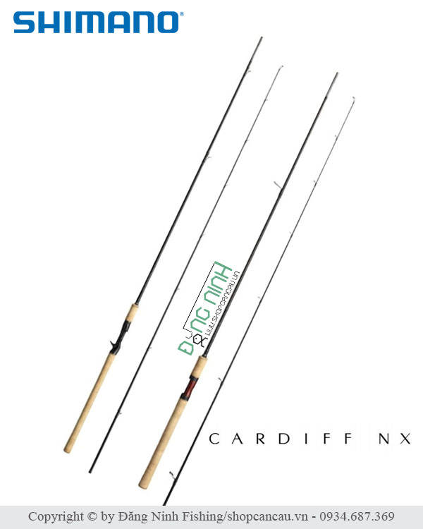 Cần lure shimano cadiff NX chính hãng tại Đăng Ninh Fishing
