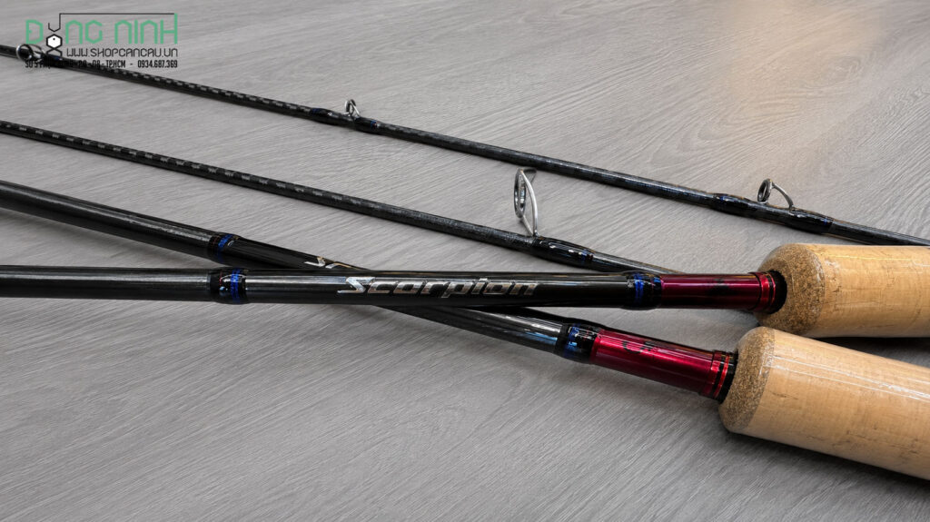 Cần Shimano Scorpion máy ngang