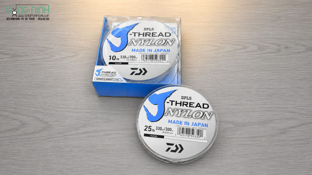 Cước câu Daiwa J-Thread Nylon cuộn 300m