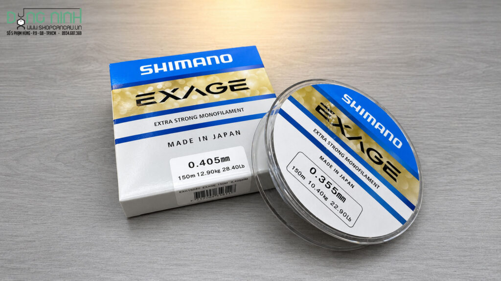 Cước nylon Shimano Exage câu sông hồ