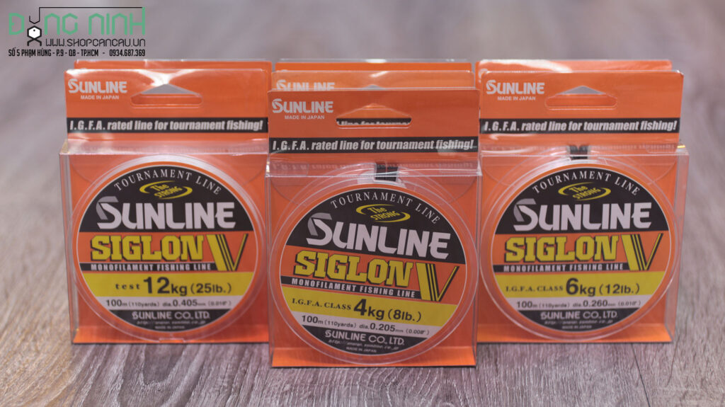 Dây câu Sunline Siglon V câu sông hồ