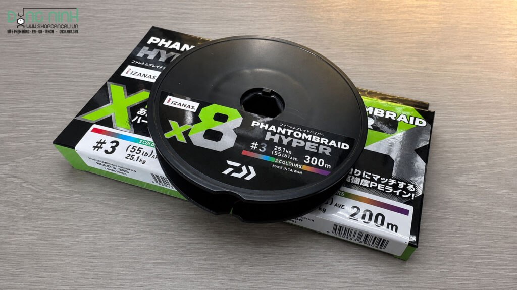 Dây PE Daiwa Phantombraid Hyper 2026 dây PE chính hãng