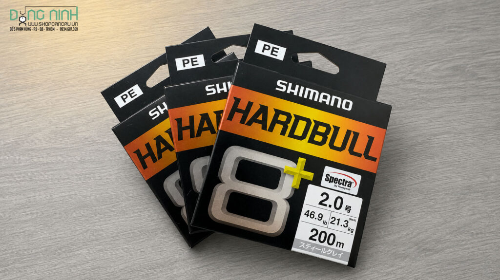 Dây PE Shimano Hardbull 8+ câu lure cá lóc