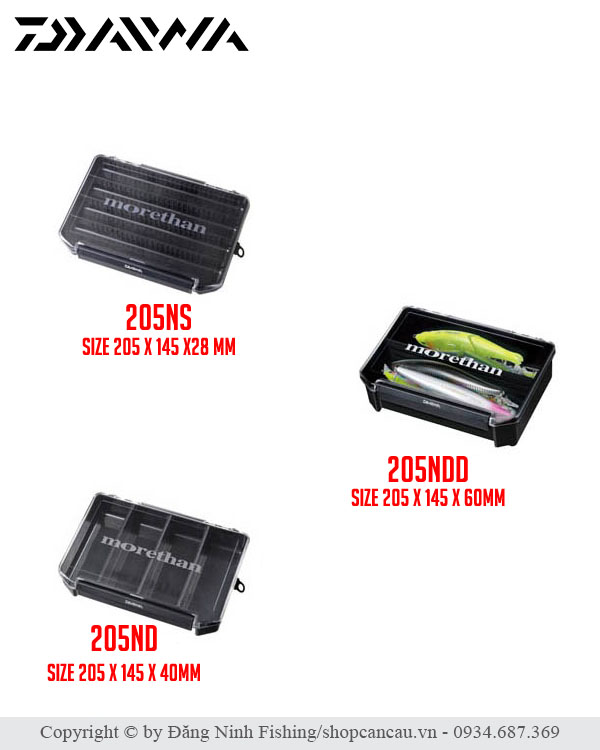 Hộp đựng mồi Daiwa Morethan Multi Case