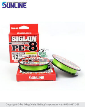 Dây Pe Sunline siglon x8 chính hãng tại Đăng Ninh Fishing
