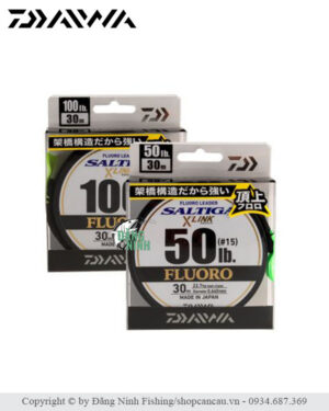 Dây fluorocarbon Daiwa Saltiga Xlnk chính hãng tại Đăng Ninh Fishing
