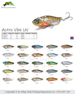 Mồi Lure Strike Pro Astro Vibe UV