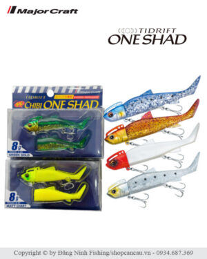 Mồi Mềm Major Craft TiDdrift Chibi One Shad