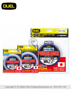 Dây leader Duel Powerleader cuộn 50m chính hãng tại Đăng Ninh Fishing