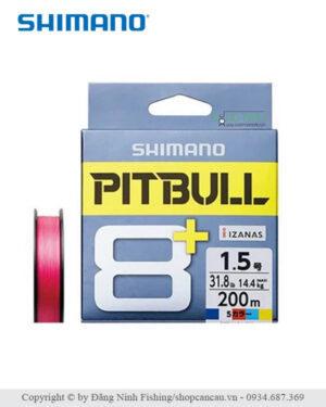 Dây PE Shimano Pitbull X8 chính hãng tại Đăng Ninh Fishing