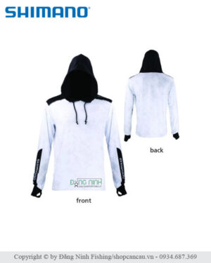 Áo Shimano Hoody Digital Camo LS
