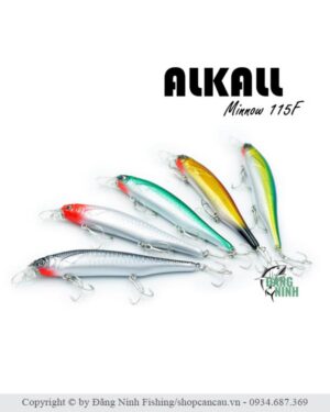 Mồi lure Minnow Alkall 115
