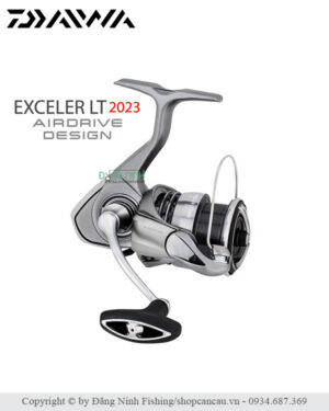 Máy câu Daiwa Exceler LT 2023 - AIRDRIVE DESIGN