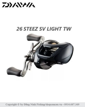Máy Câu Ngang Daiwa Steez SV Light TW 2026
