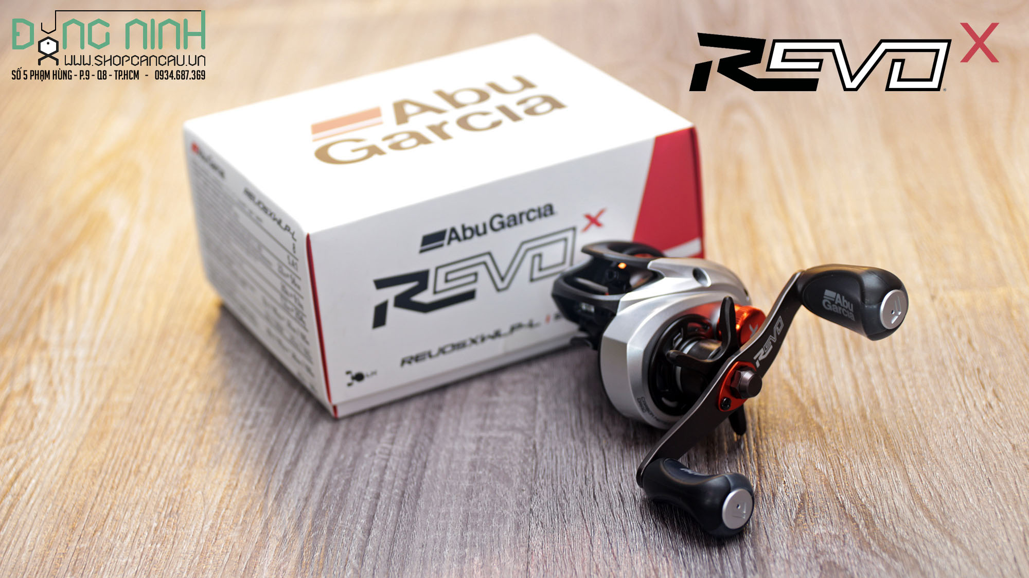 Máy ngang Abu Garcia Revo 5 X - Ảnh 2